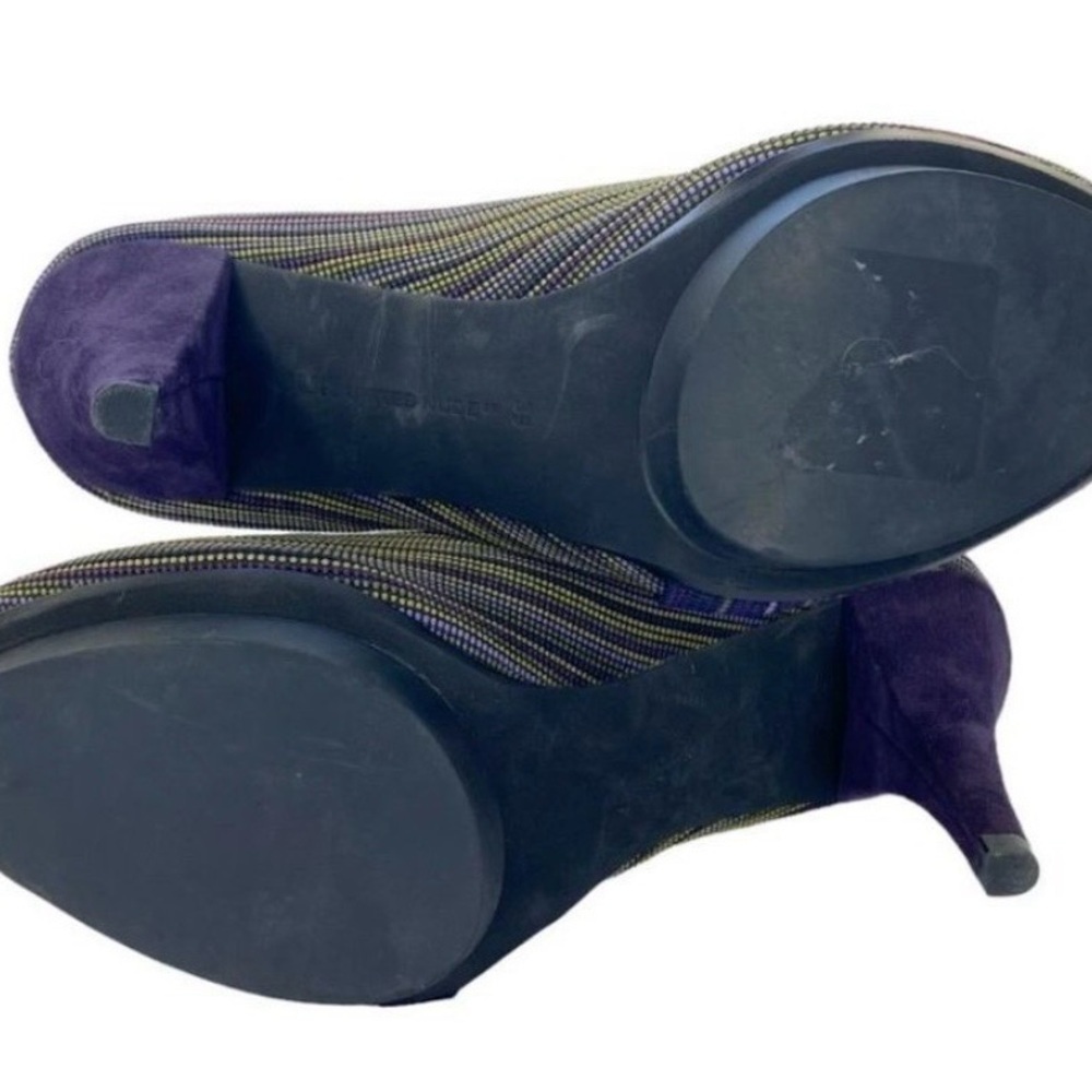 United Nude Architectural Platform Ankle Booties Purple Graphic | Size 8.5 - Picture 6 of 9
